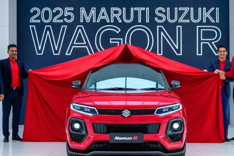 2025 Maruti Suzuki WagonR : नई मॉडर्न डिजाइन, LED DRL और स्मार्ट टचस्क्रीन फीचर्स के साथ