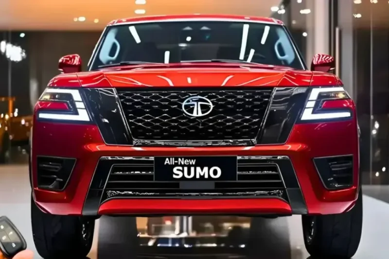Tata Sumo 2026 लॉन्च: 43 KMPL का शानदार माइलेज, एडवांस सेफ्टी फीचर्स और सिर्फ ₹1.2 लाख की आसान डाउन पेमेंट में उपलब्ध