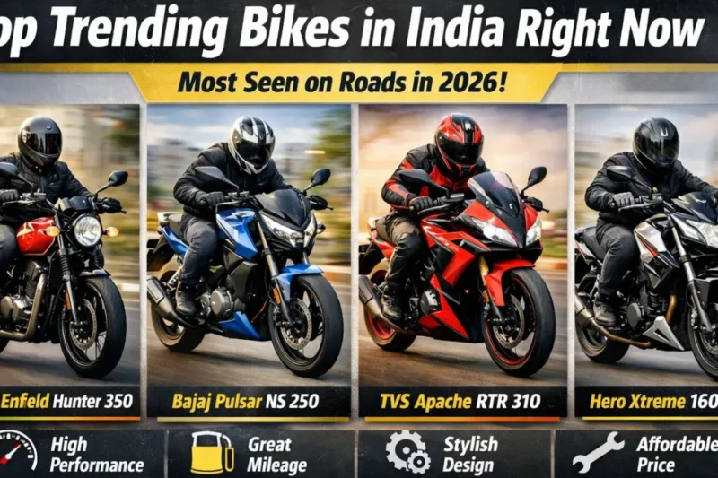 Top Trending Bikes in India Right Now – Most Seen on Roads in 2026