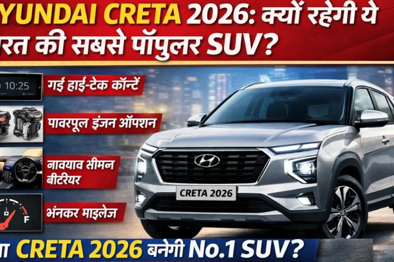 Hyundai Creta 2026: क्यों रहेगी ये भारत की सबसे पॉपुलर SUV?